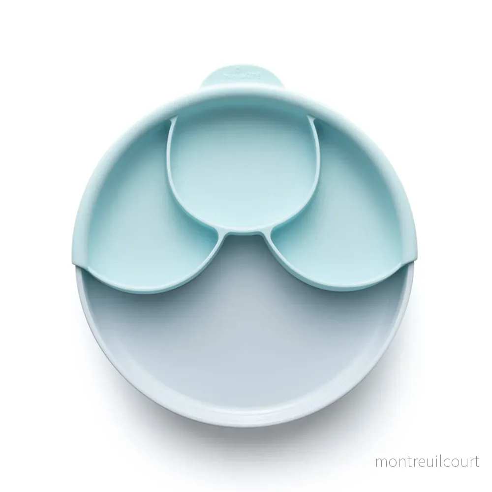 Healthy Meal Set barntallrik (Aqua/Aqua) Healthy Meal Set barntallrik (Aqua/Aqua)
