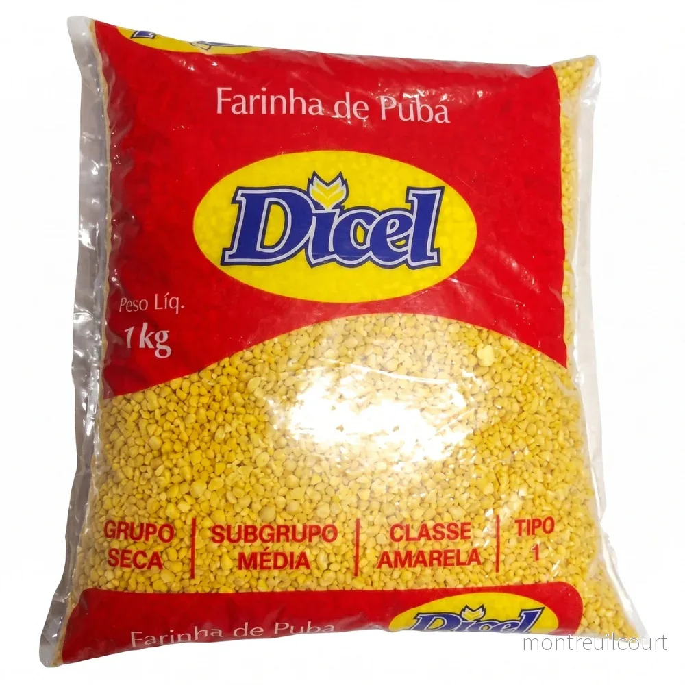 Farinha de Puba / Fermented Cassava Flour – Dicel (1kg) Farinha de Puba / Fermented Cassava Flour – Dicel (1kg)