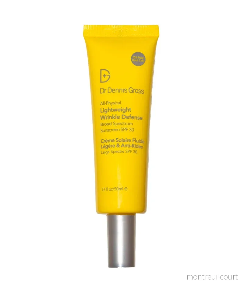 Dr Dennis Gross All-Physical Lightweight Wrinkle Defense Broad Spectrum Sunscreen SPF 30 Dr Dennis Gross All-Physical Lightweight Wrinkle Defense Broad Spectrum Sunscreen SPF 30