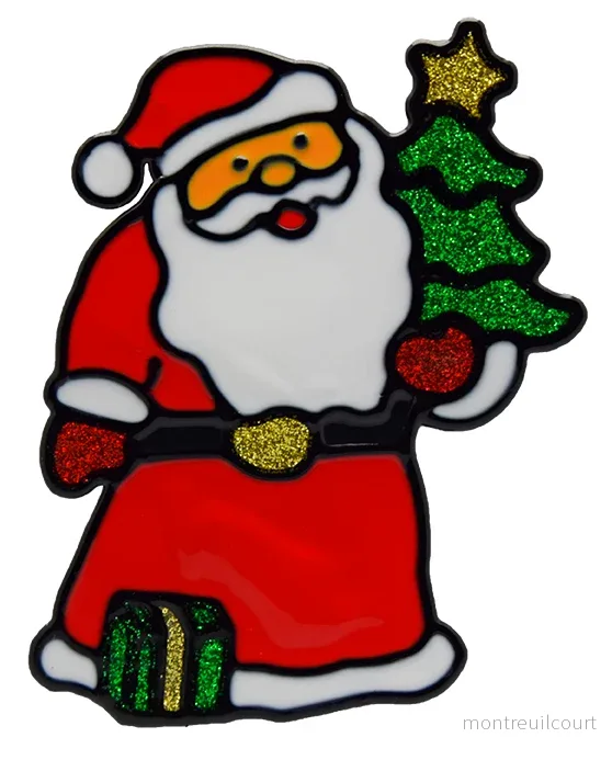 Fönsterdekor Jultomte Fönsterdekor Jultomte