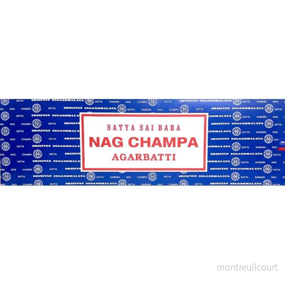 Nag Champa 100g – rökelsestickor Nag Champa 100g – rökelsestickor