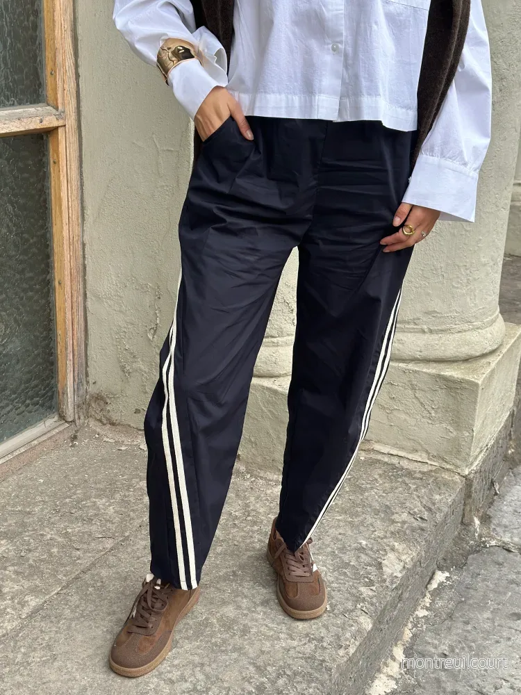 MARTA – SEASHELL PANTS – NAVY MARTA – SEASHELL PANTS – NAVY