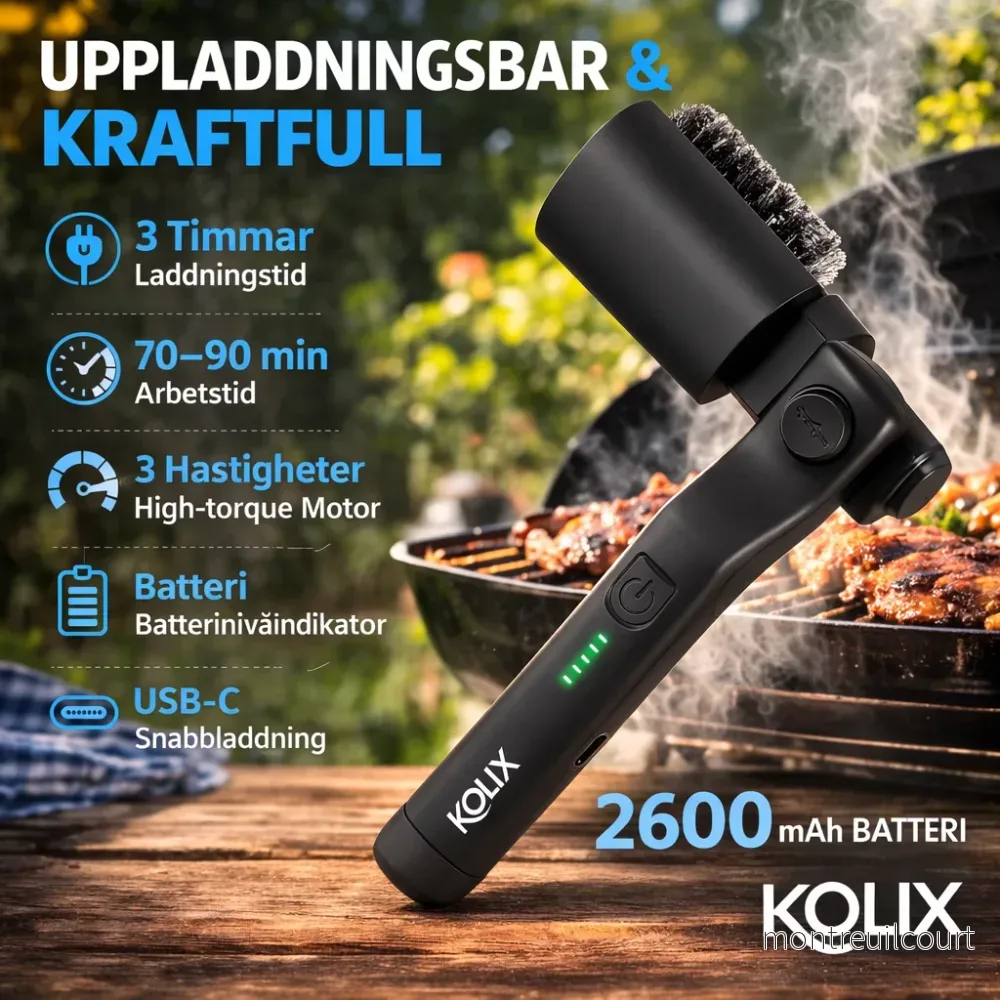 Kolix Elektrisk Grillrengörare - Bild 2