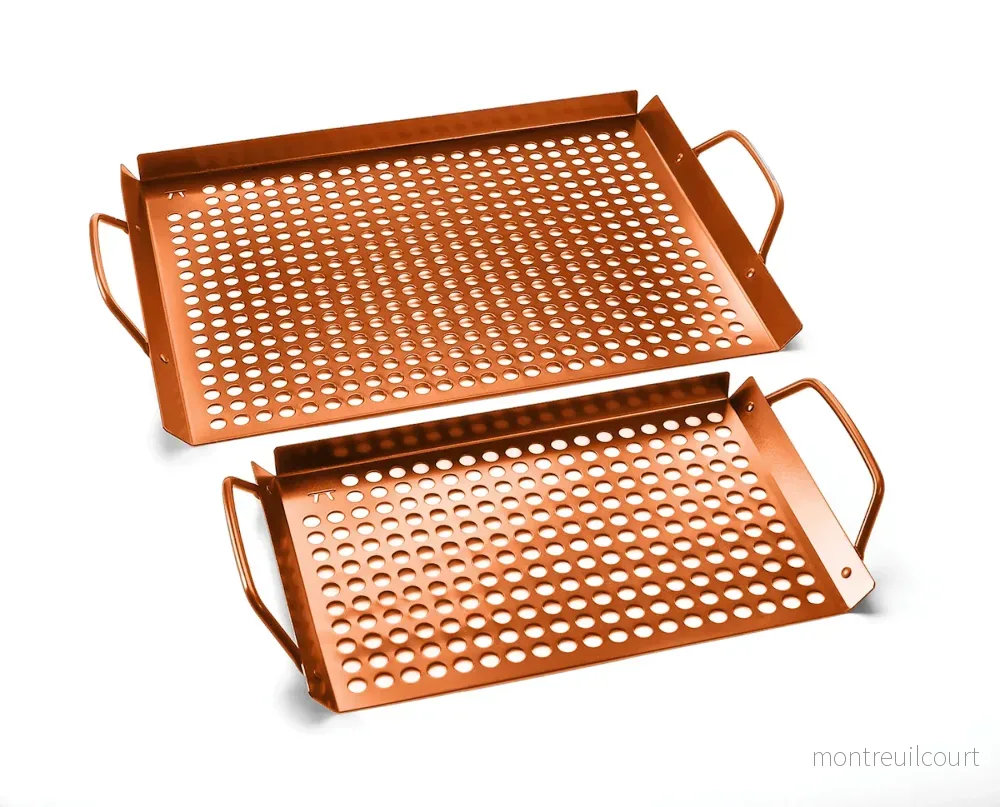 Grillbricka i koppar - 2 pack - Bild 2