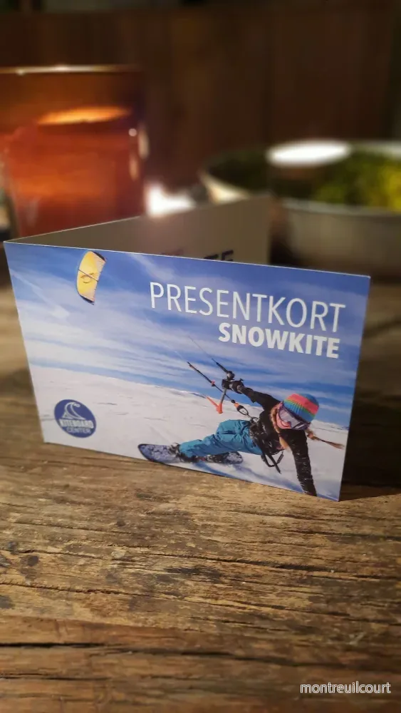 Presentkort kitesurf, snowkite & wingfoil Presentkort kitesurf, snowkite & wingfoil