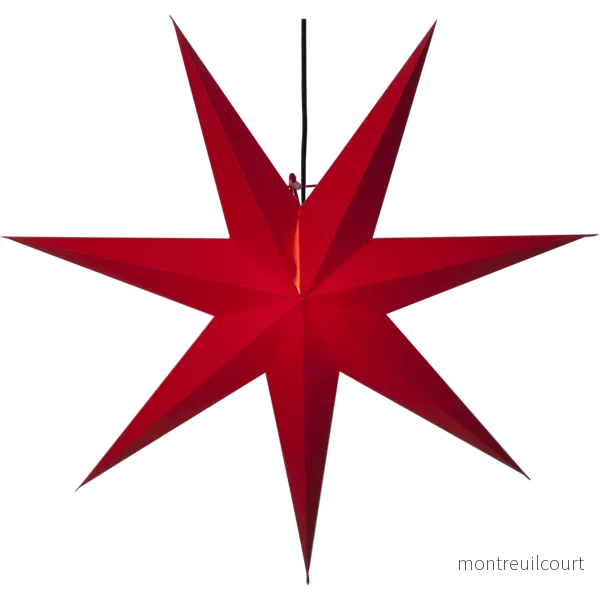 JÄTTELIK röd Adventsstjärna Rozen LED 140 cm JÄTTELIK röd Adventsstjärna Rozen LED 140 cm