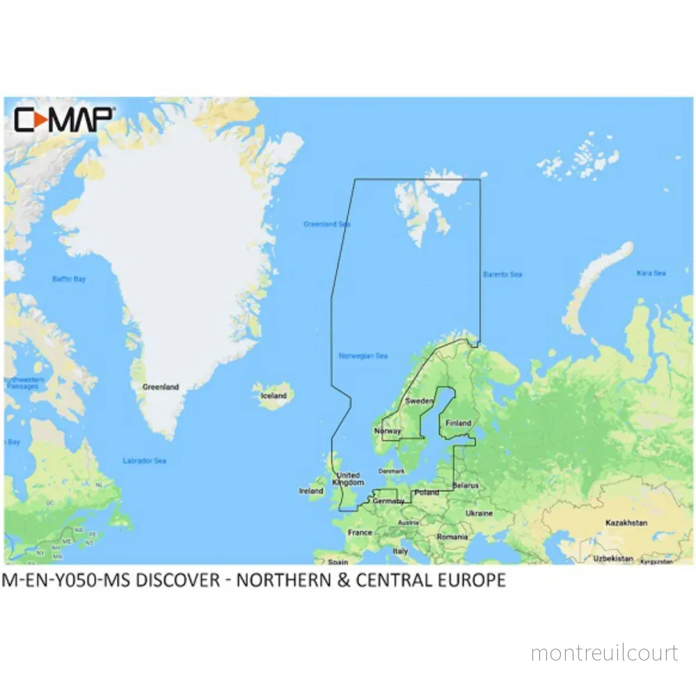 C-MAP DISCOVER Northern & Central Europe C-MAP DISCOVER Northern & Central Europe