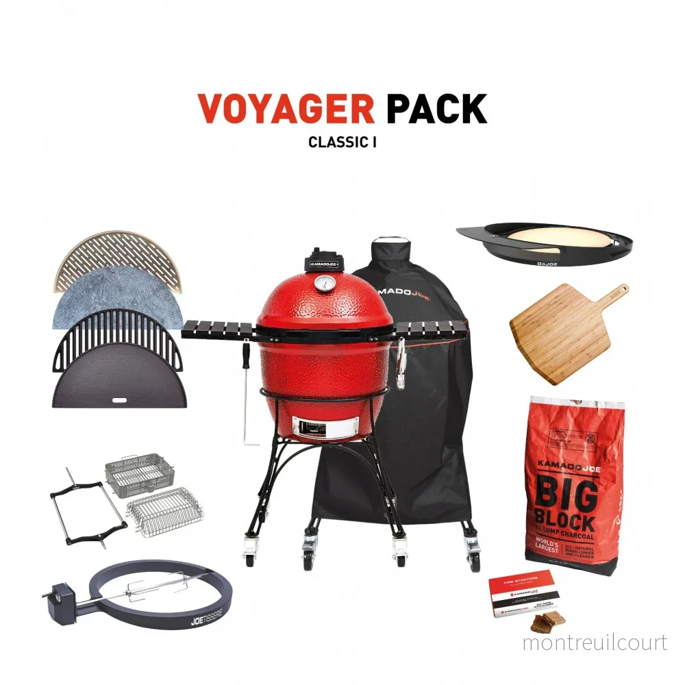 Kamado Joe Classic 1 Voyager Paket Kamado Joe Classic 1 Voyager Paket