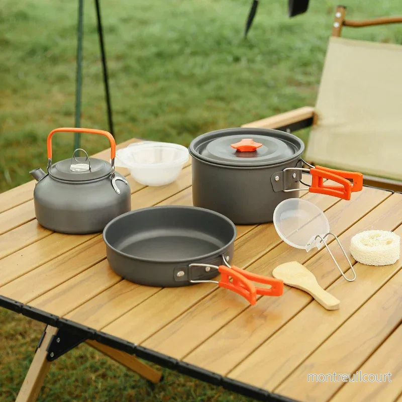 Camping köksredskap med nonstick-beläggning - Bild 2