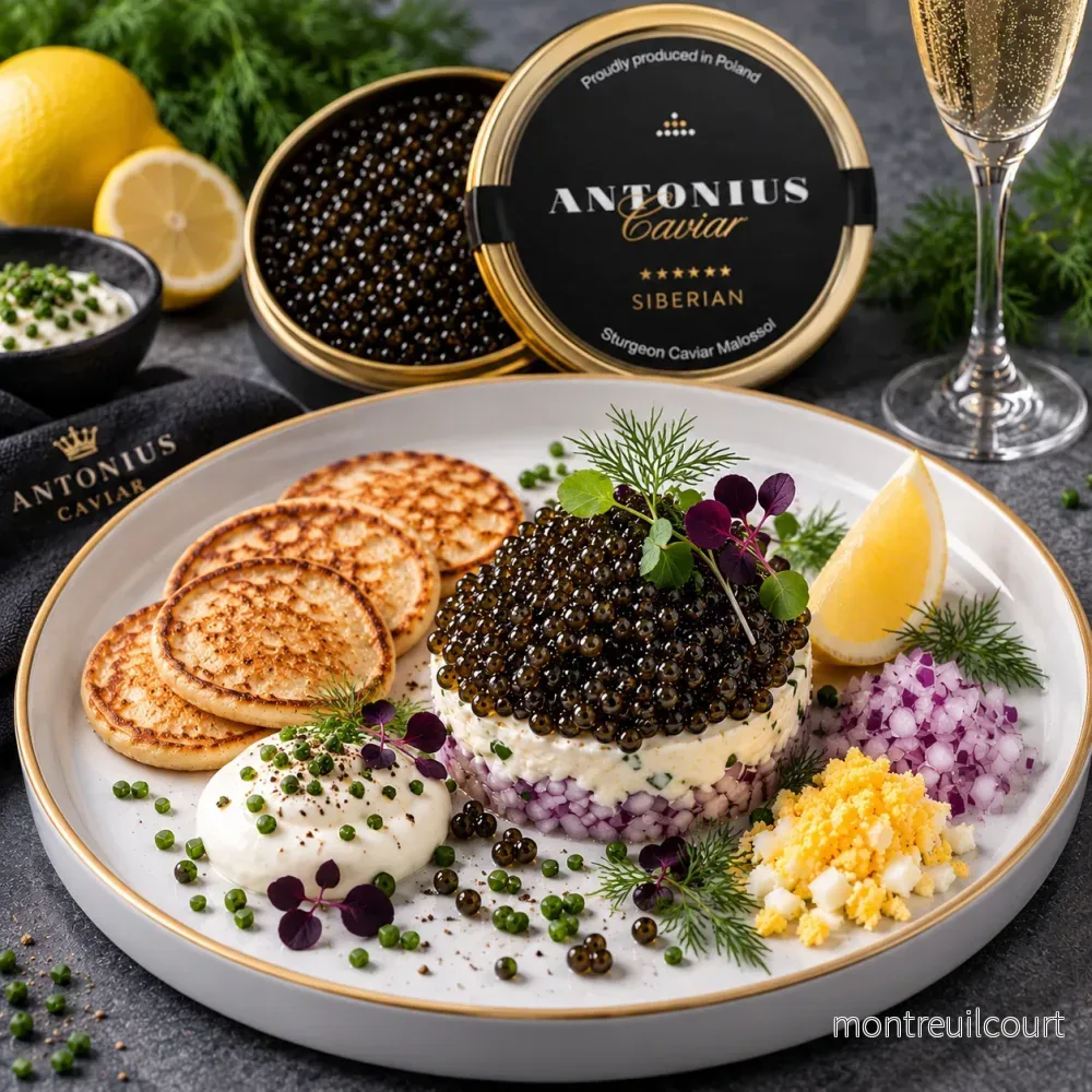 Färsk Antonios Caviar Siberian Baerii 5-star