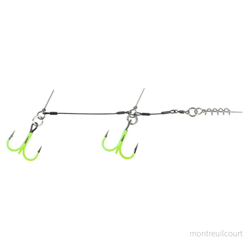 CWC PRO UV Chartreuse Stinger, SS 100lb Original Tandem 2/0 CWC PRO UV Chartreuse Stinger, SS 100lb Original Tandem 2/0