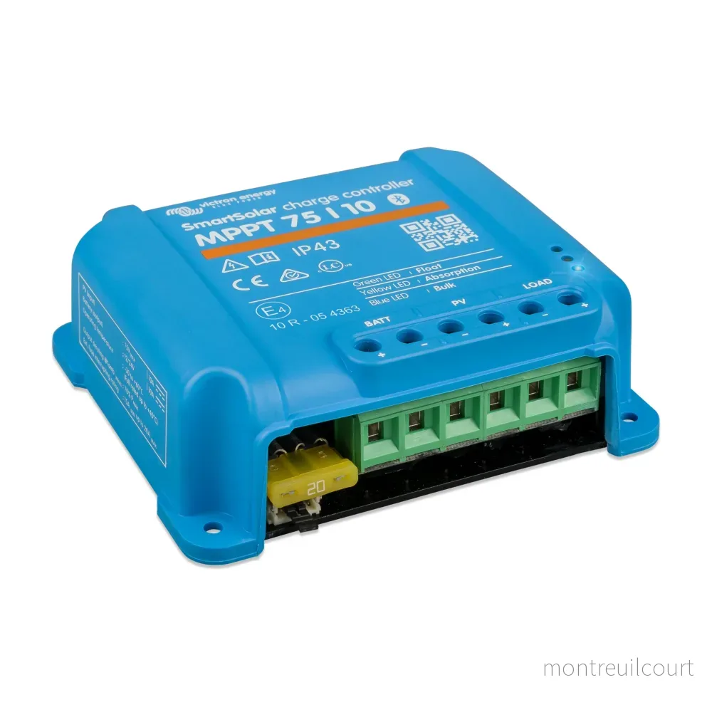 Victron Energy SmartSolar MPPT Solcellsladdare, 75V 10A med Bluetooth Victron Energy SmartSolar MPPT Solcellsladdare, 75V 10A med Bluetooth