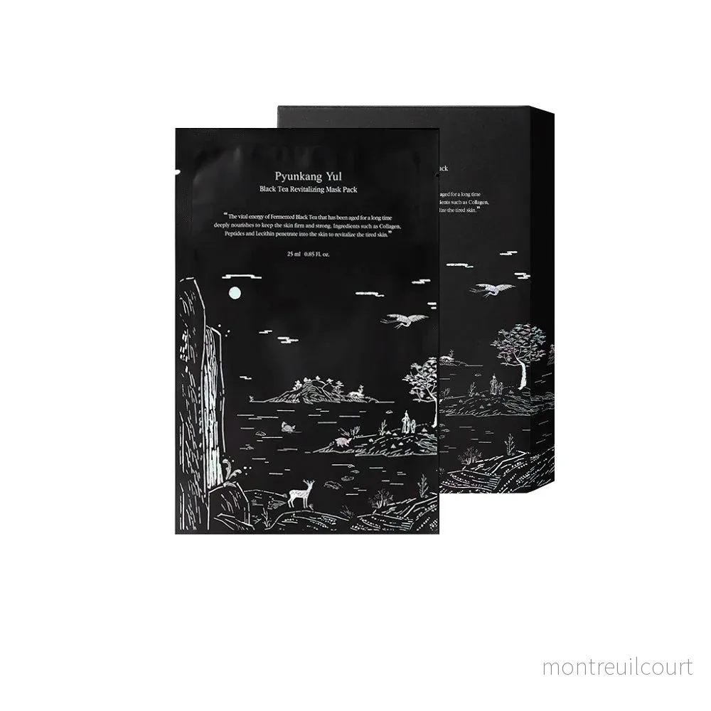 Pyunkang Yul Black Tea Revitalizing Mask Pack 10 st Pyunkang Yul Black Tea Revitalizing Mask Pack 10 st
