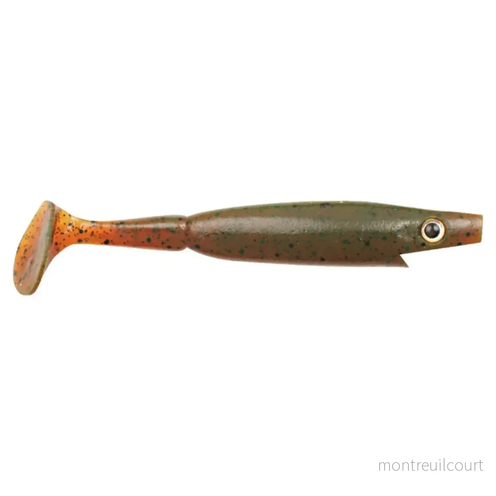 CWC The Pig Piglet Shad, 12cm, 12g, 4pcs – Motoroil Pepper