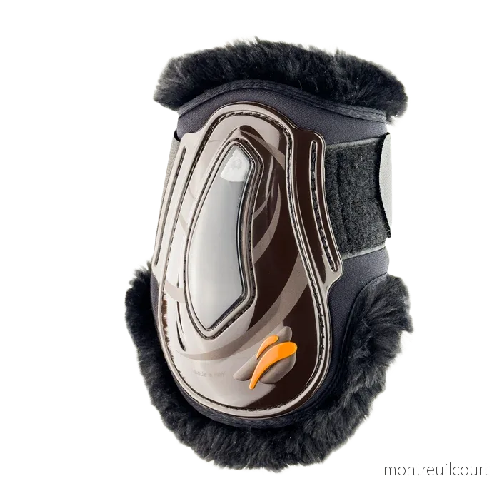 eQuick – eAirshock Legend Bakbensskydd Brun med fluff eQuick – eAirshock Legend Bakbensskydd Brun med fluff