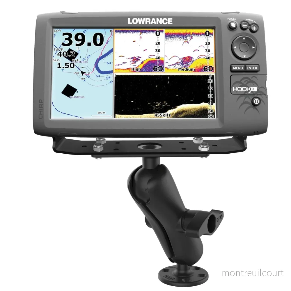 RAM Mounts Universalfäste För Marinelektronik Standardlång Arm (D-kula) - Bild 2