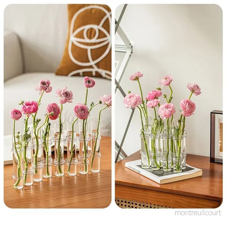Modulära Glasvaser – Bygg din blomsterstil