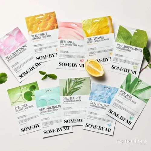 SOME BY MI Real Super Matcha Pore Care Mask 1 st - Bild 2