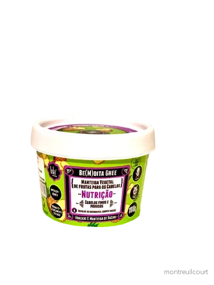 Be(m)dita Ghee Nourishing Hair Butter - Pineapple & Bacuri (100g) - Bild 2