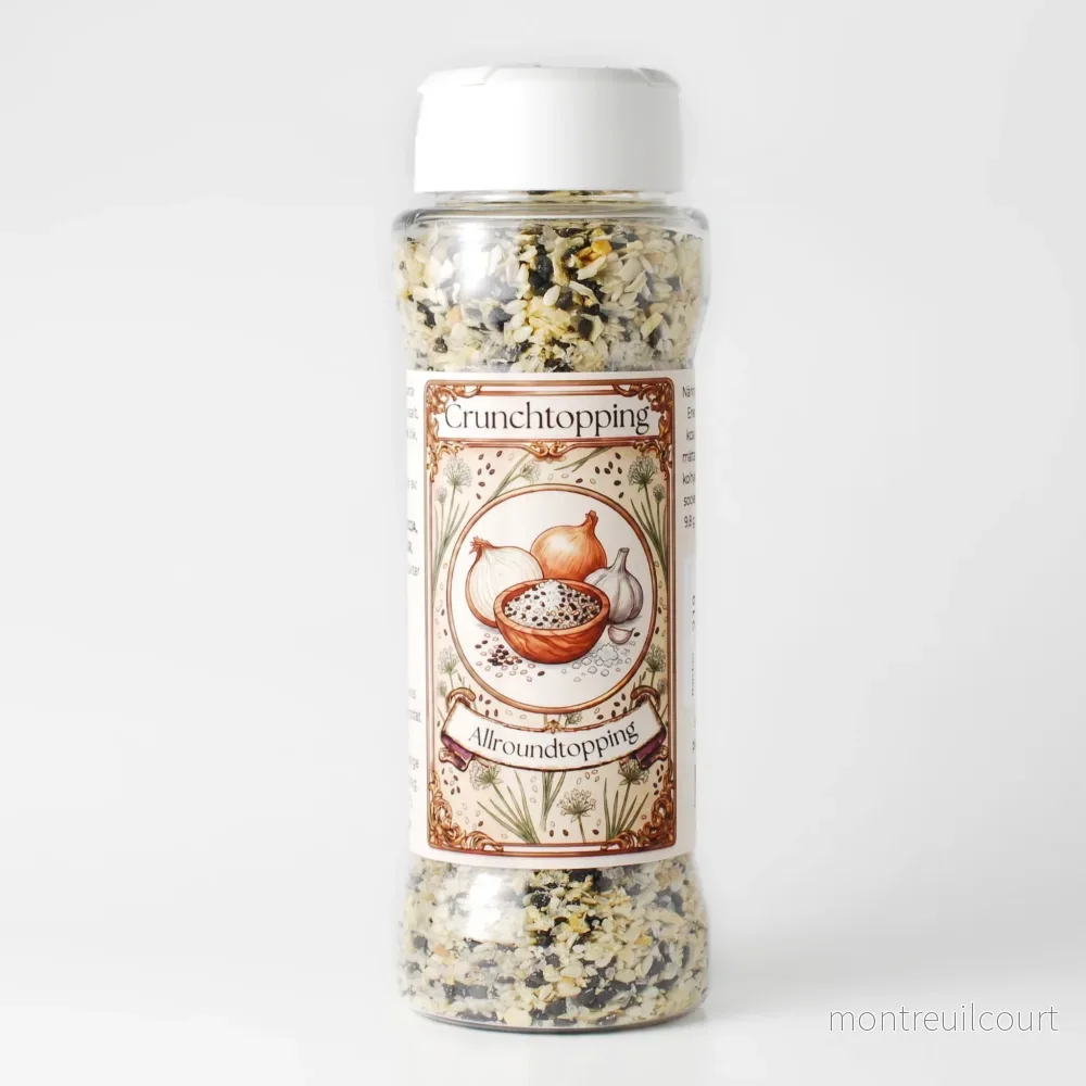 Crunchtopping – Sesamfrön med Lök & Vitlök – 110g Crunchtopping – Sesamfrön med Lök & Vitlök – 110g