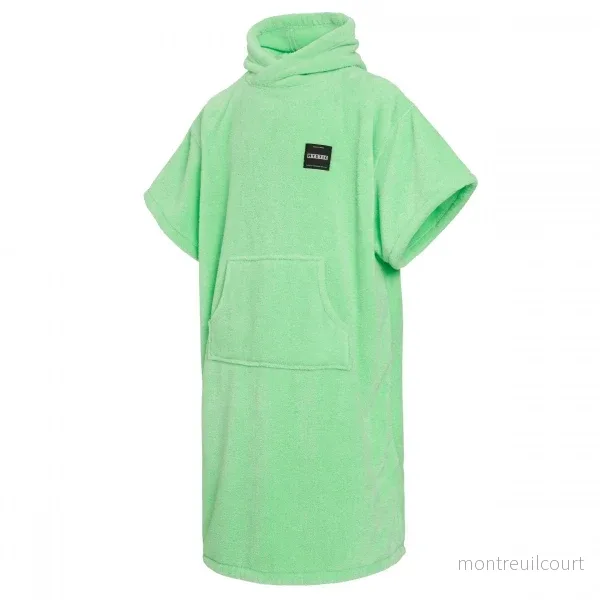 Surf Poncho Mystic Teddy limegrön