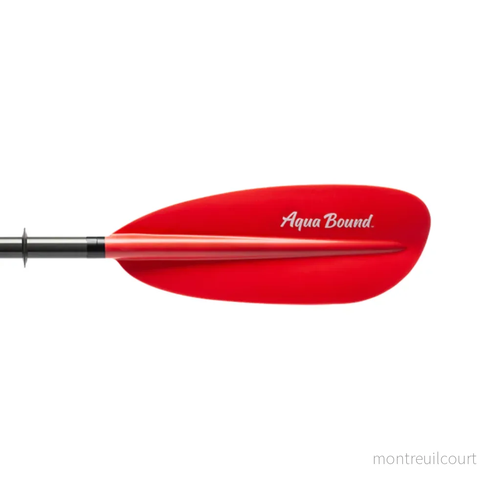 Aqua Bound Sting Ray Hybrid Posi-Lok 2pc Sunset Red 220 Kajakpaddel - Bild 3