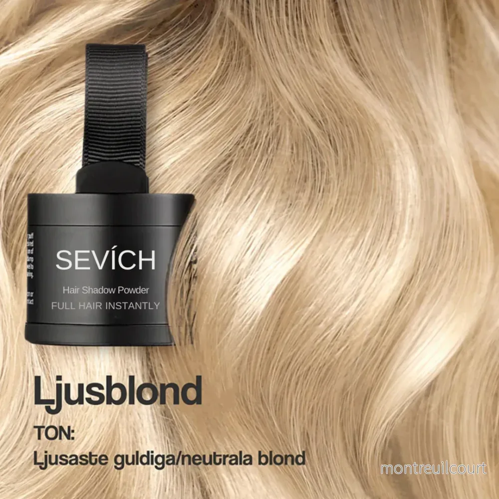 Sevich HairFusion – Professionell hårfiber för volym och gråhårstäckning - Bild 2