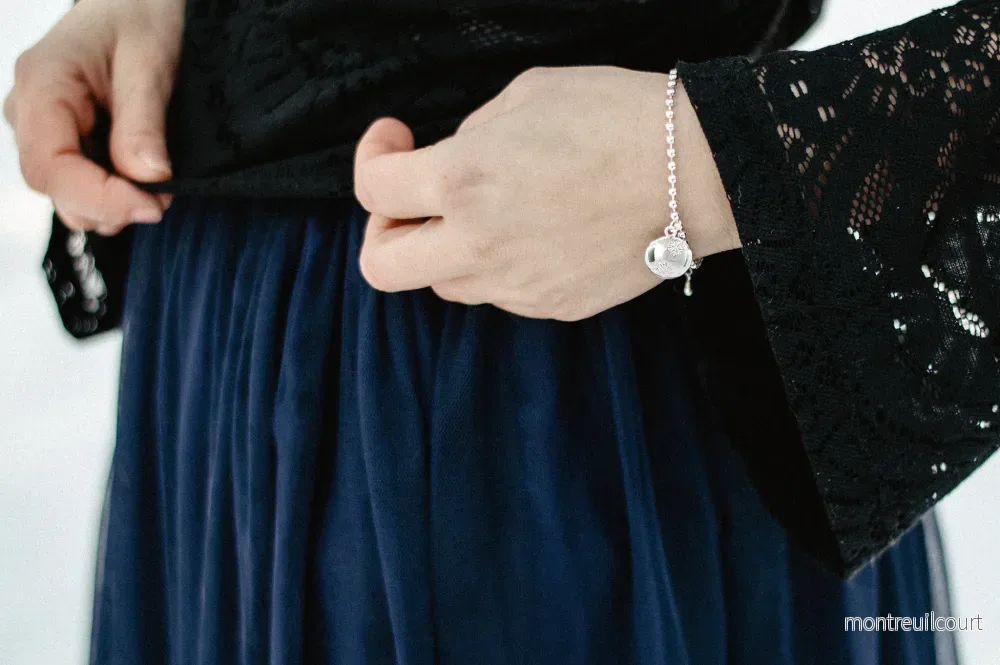 Camilla Mustikka Snöflinga armband förlängningskedja - Bild 3