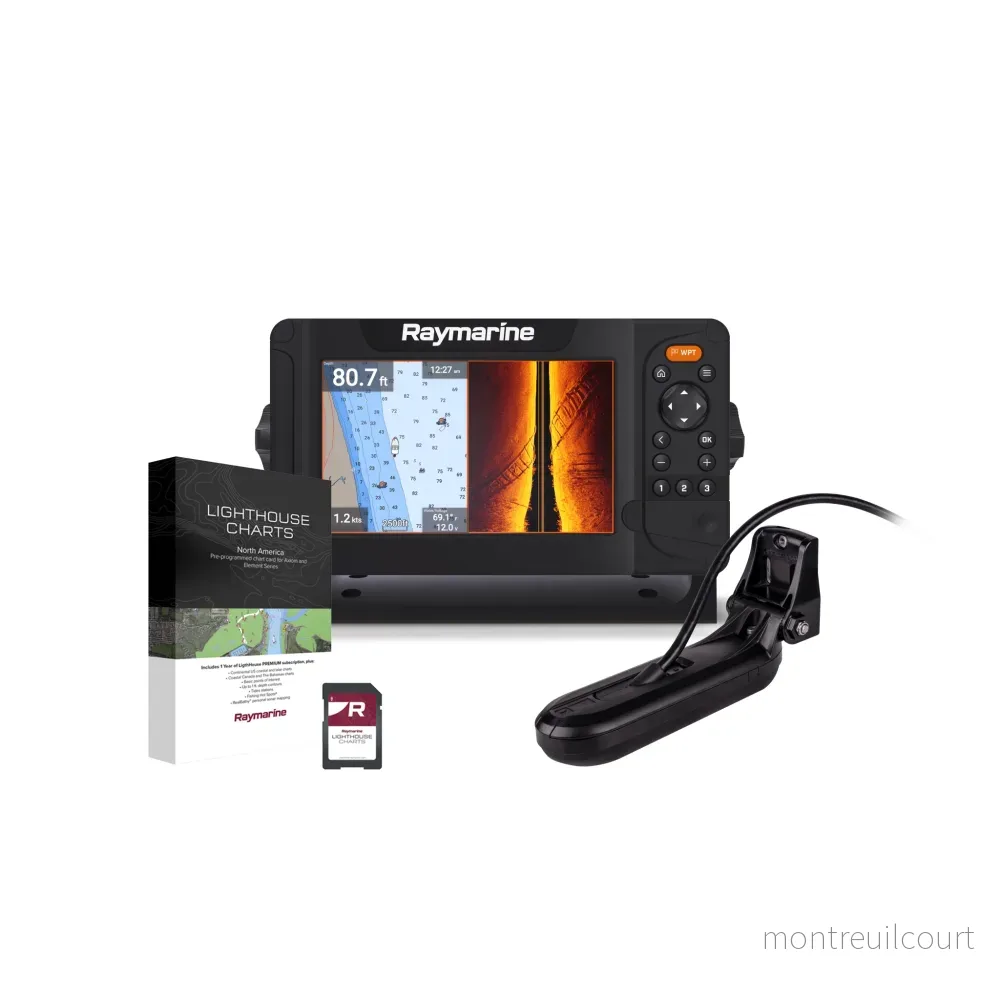 Raymarine Element 7 HV – 7″ MFD med HV-100 givare & LightHouse-sjökort Raymarine Element 7 HV – 7″ MFD med HV-100 givare & LightHouse-sjökort