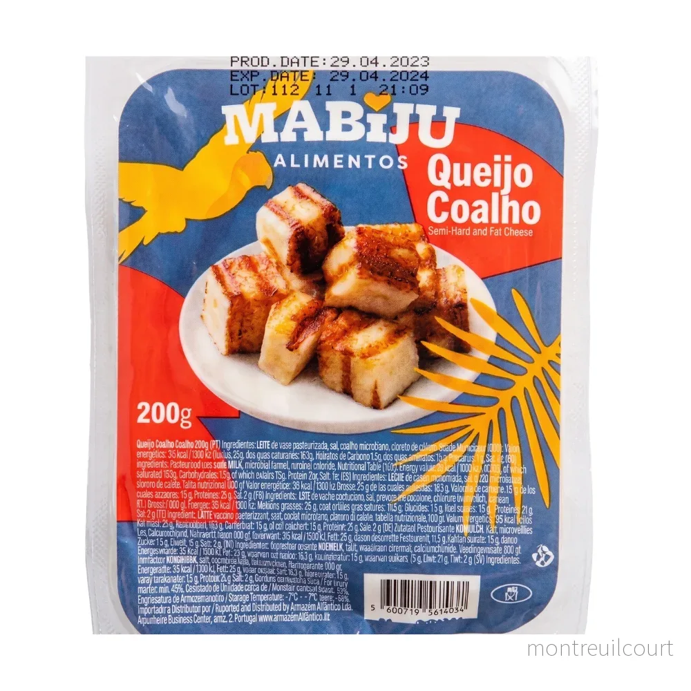 Queijo Coalho / Brazilian Grilling Cheese - Mabiju (200g)