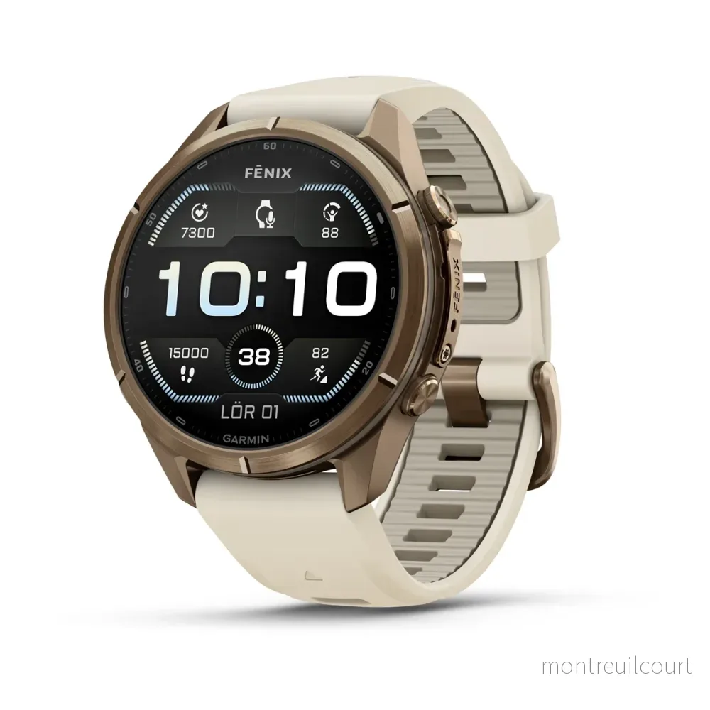 Garmin fēnix 9 Pro – AMOLED 43 mm Sapphire Autumn Gold Titanium