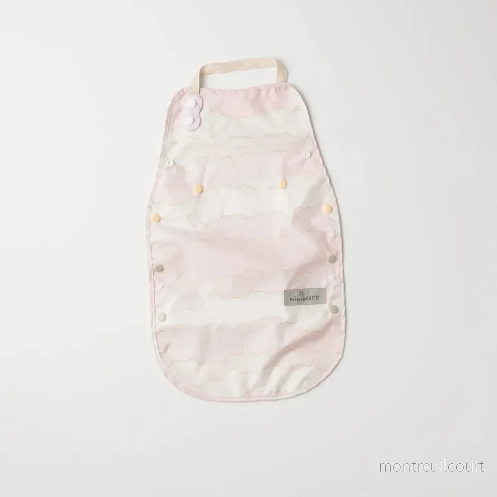 Catch & Cover – haklapp/förkläde 2-i-1 (Pink Cloud) Catch & Cover – haklapp/förkläde 2-i-1 (Pink Cloud)
