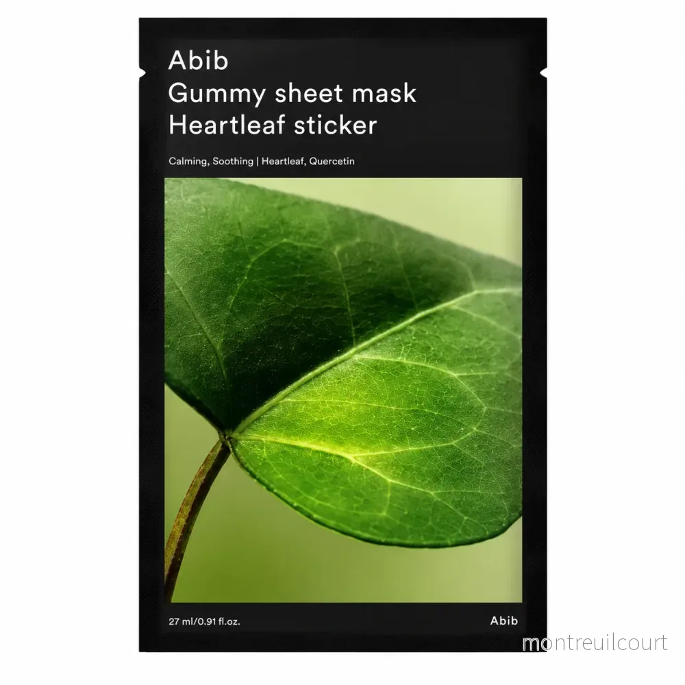 Abib Gummy Sheet Mask Heartleaf Sticker 1 sheet