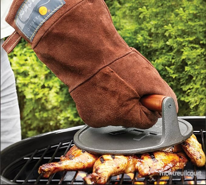 Grillvante i läder - Bild 2