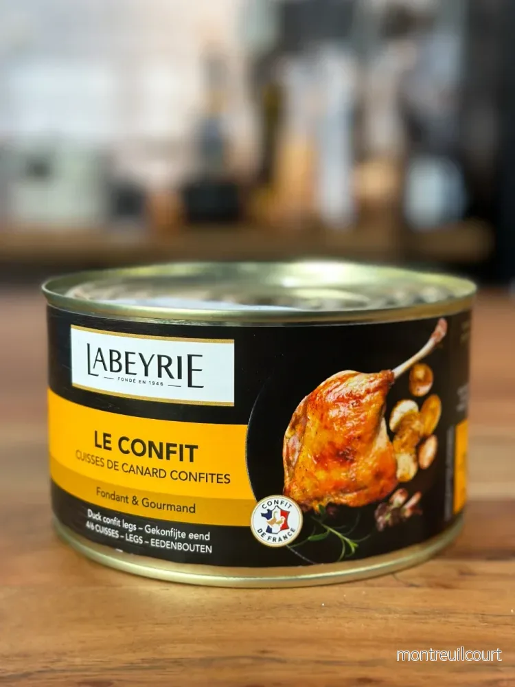 Confiterad anka 4 lår – Confit de canard Confiterad anka 4 lår – Confit de canard