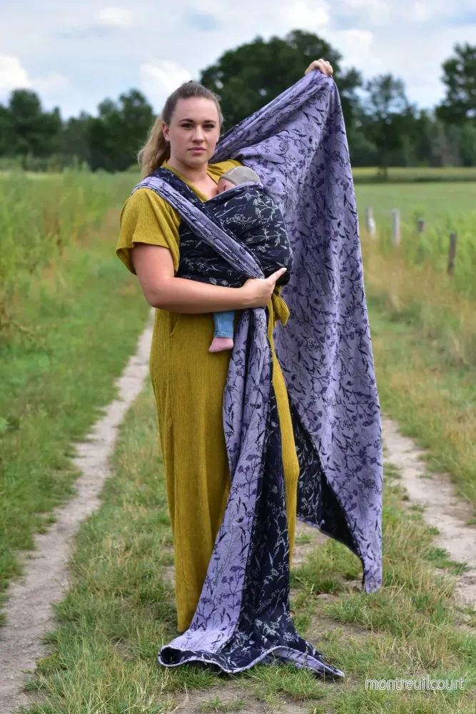 Yaro Ringsjal – Terra Duo Black Silver Purple Bourette