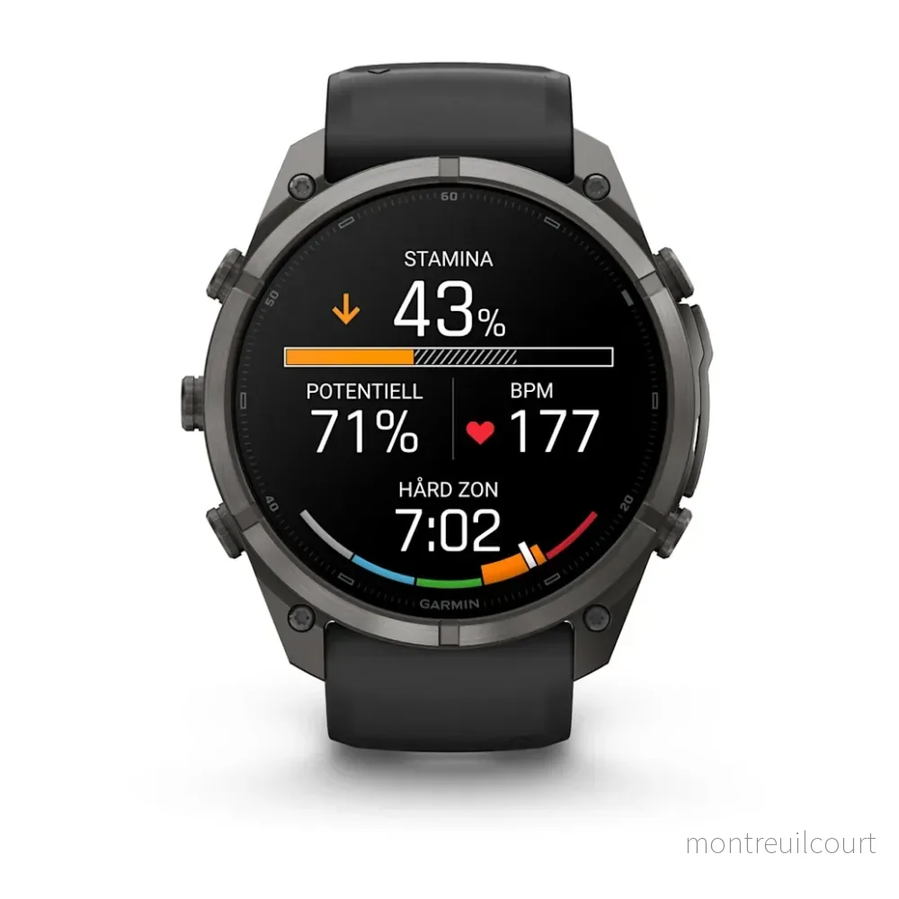 Garmin fēnix 9 Pro InReach - AMOLED 51 mm Sapphire Carbon Gray DLC Titanium - Bild 3