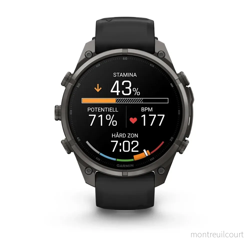Garmin fēnix 9 Pro - AMOLED 47 mm Sapphire Carbon Gray DLC Titanium - Bild 3