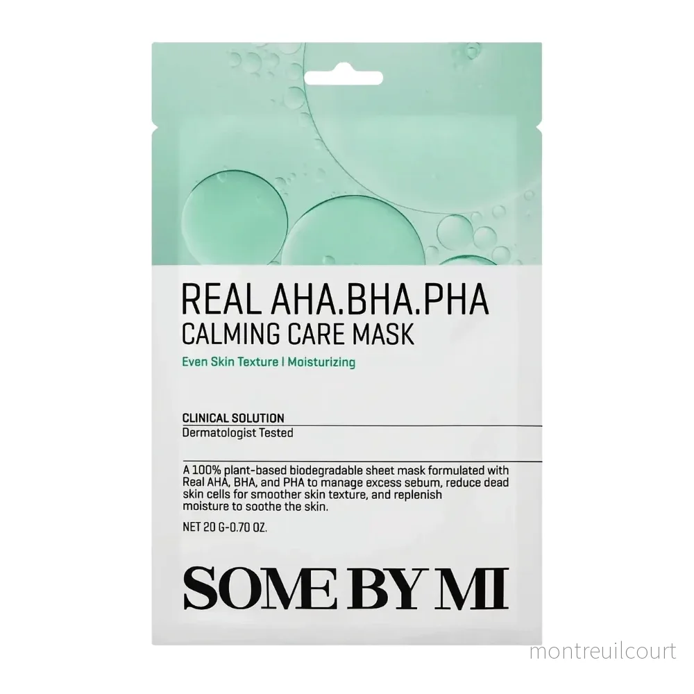 SOME BY MI Real AHA BHA PHA Calming Care Mask 1 st