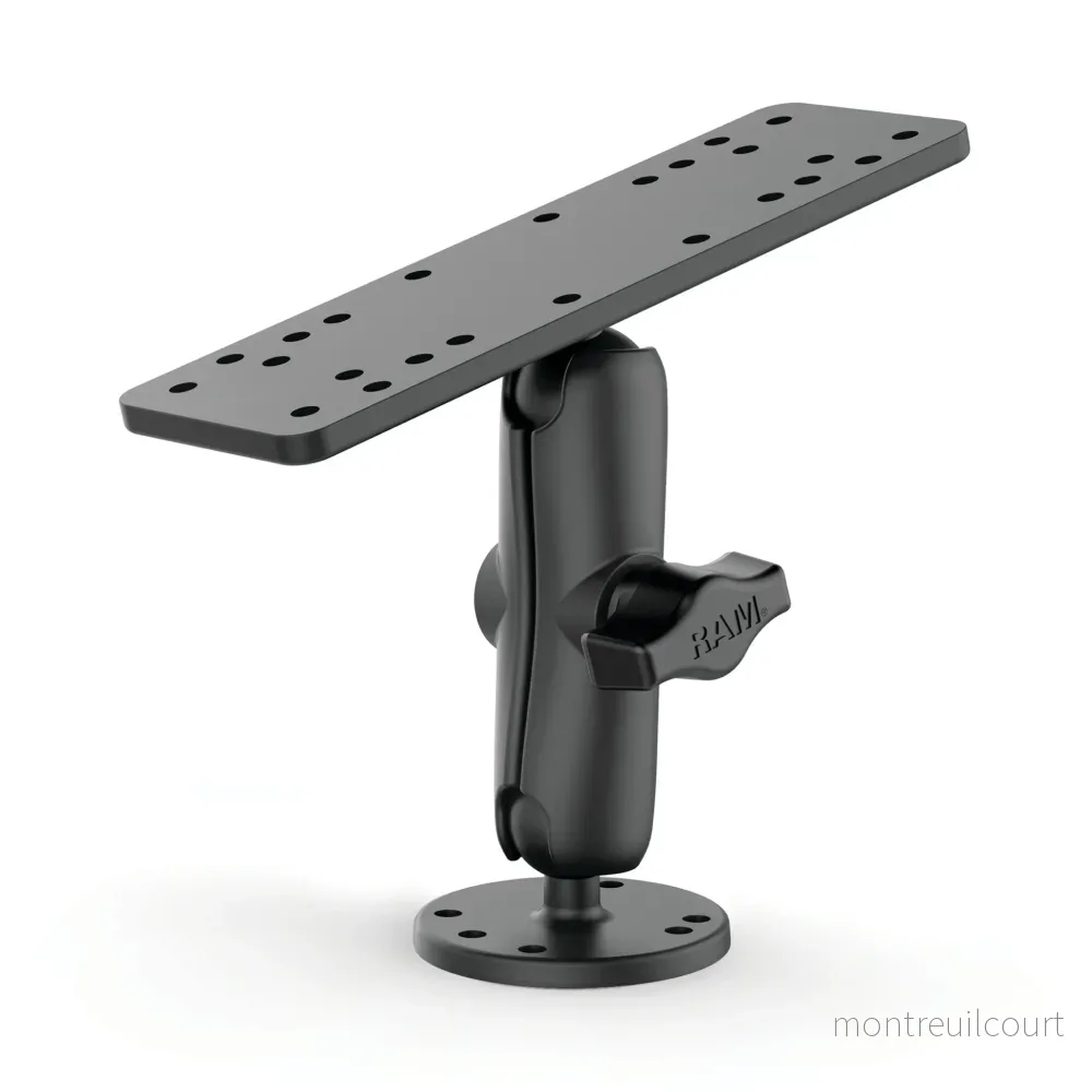 RAM Mounts Komplett Skruvbasfäste Marinelektronik Kort (B-kula) er