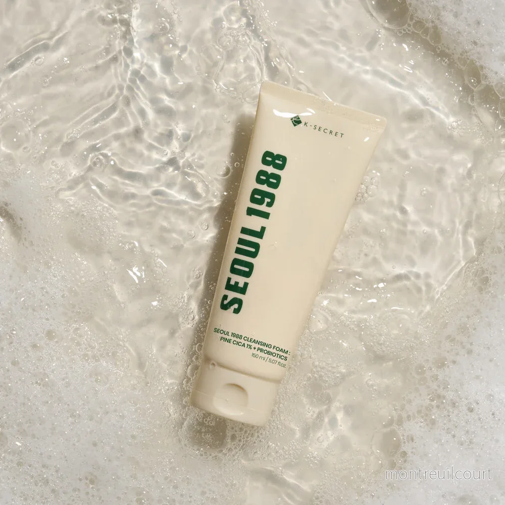 K-SECRET SEOUL 1988 Cleansing Foam Pine Cica 1% + Probiotics 150ml - Bild 3