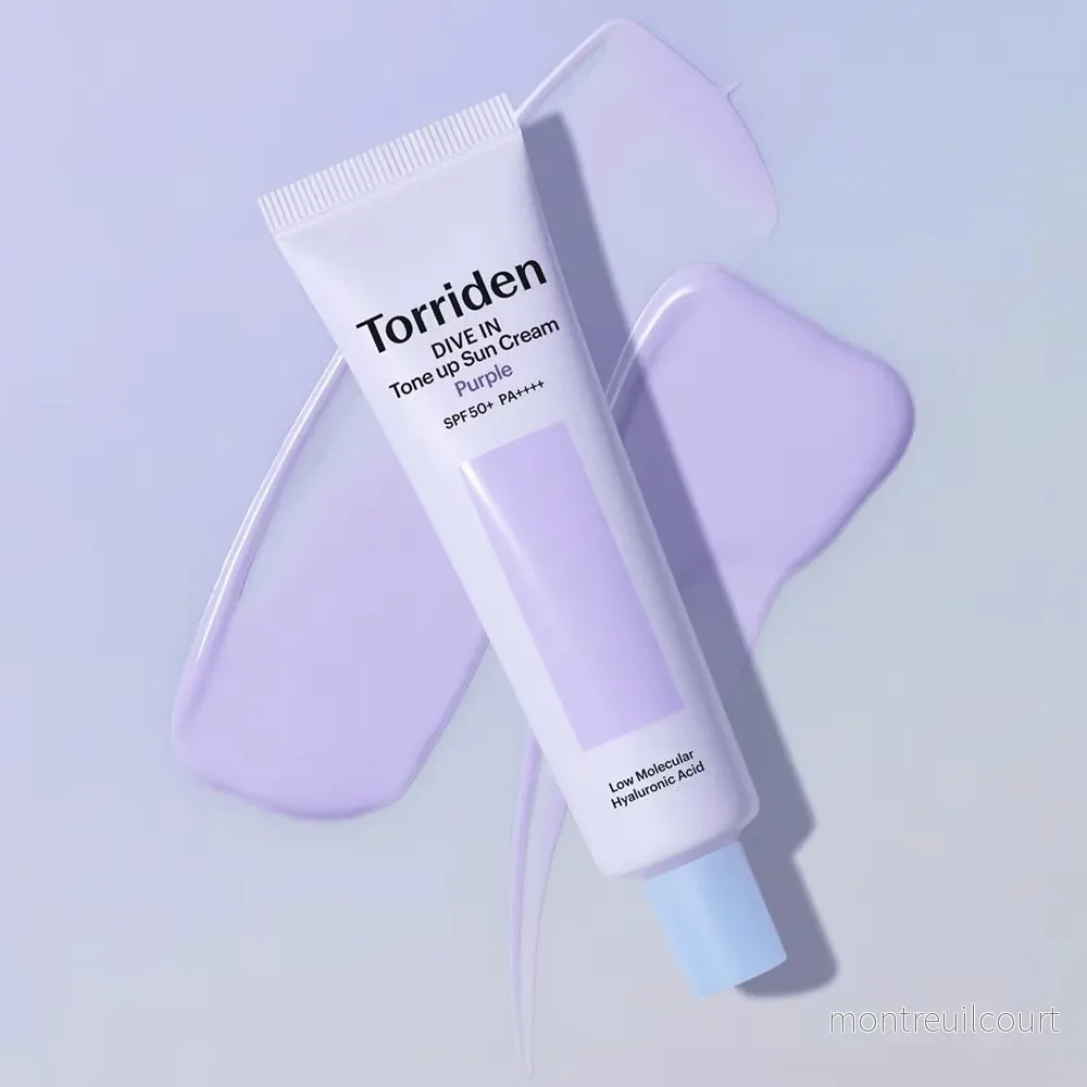 Torriden DIVE-IN Tone Up Sun Cream Purple SPF50+ PA++++ 60ml - Bild 2