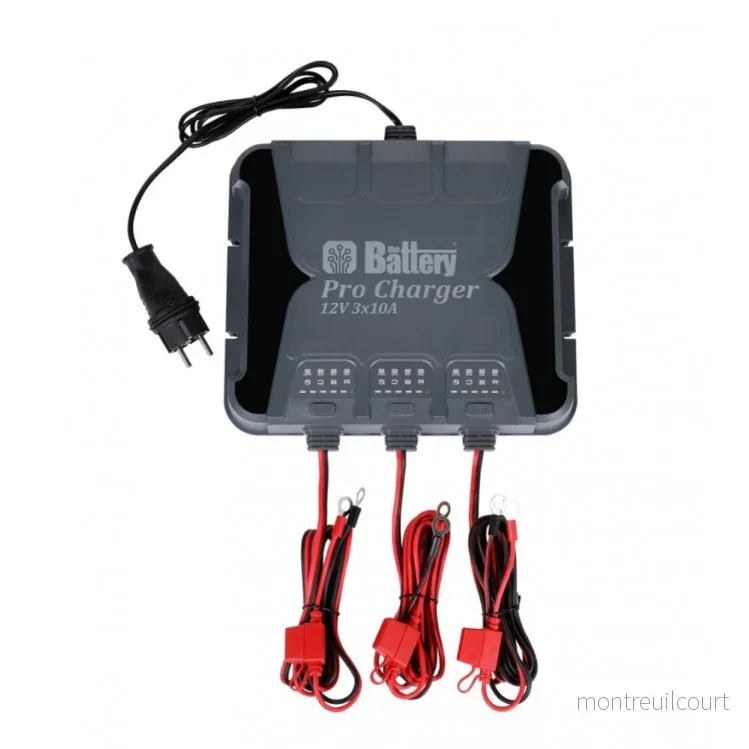 The Battery Pro Charger 12V/24V 2x10A 1x5A