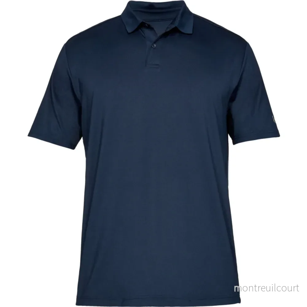 Pikétröja Svart/Vit/Blå – Under Armour Crest Performance P 2.0 Pikétröja Svart/Vit/Blå – Under Armour Crest Performance P 2.0