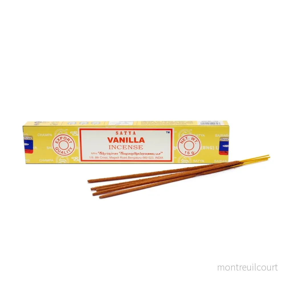 Satya Vanilj / Vanilla – rökelsestickor