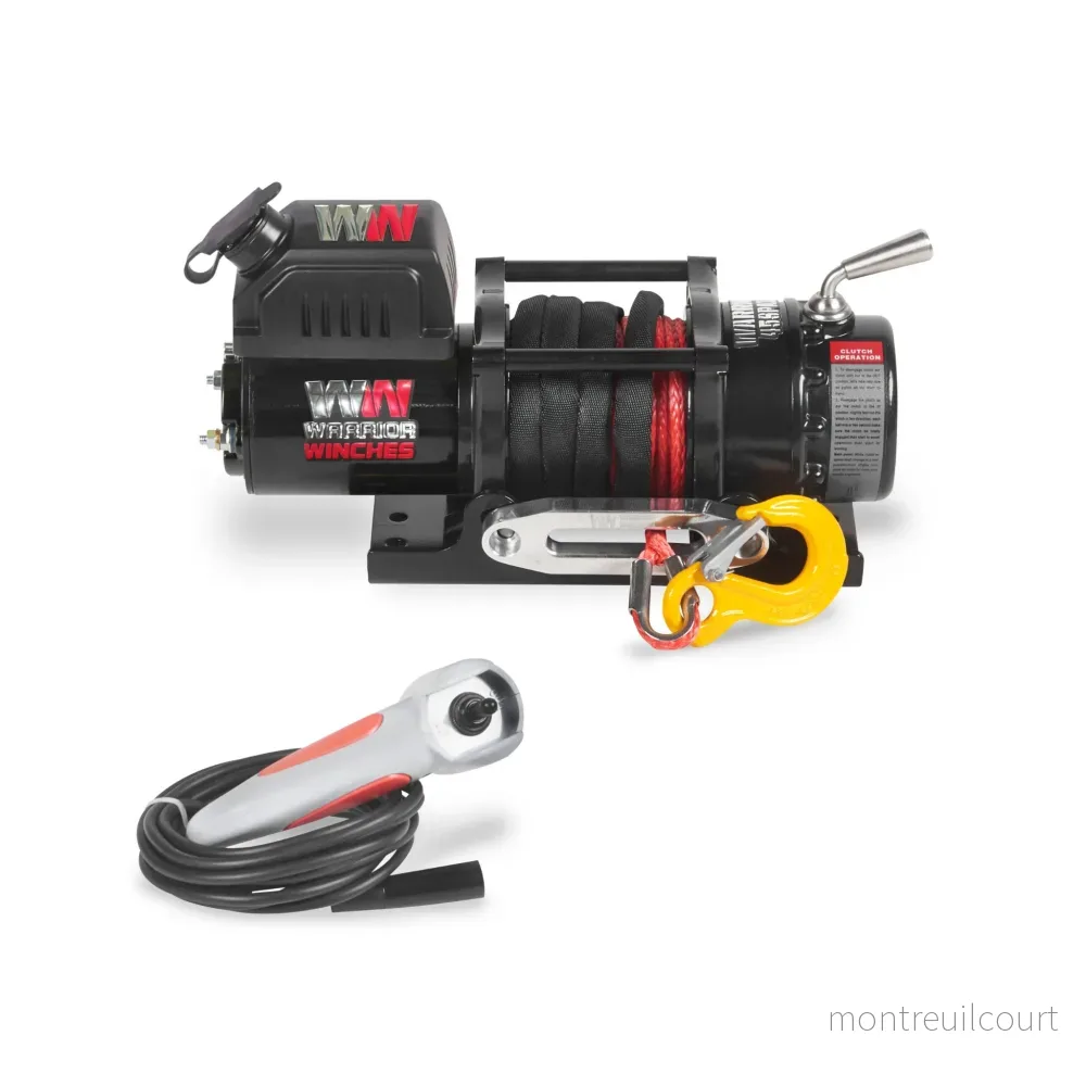 Warrior Winches Ninja 4500 Elektrisk vinsch 12V Syntetlina - Bild 3