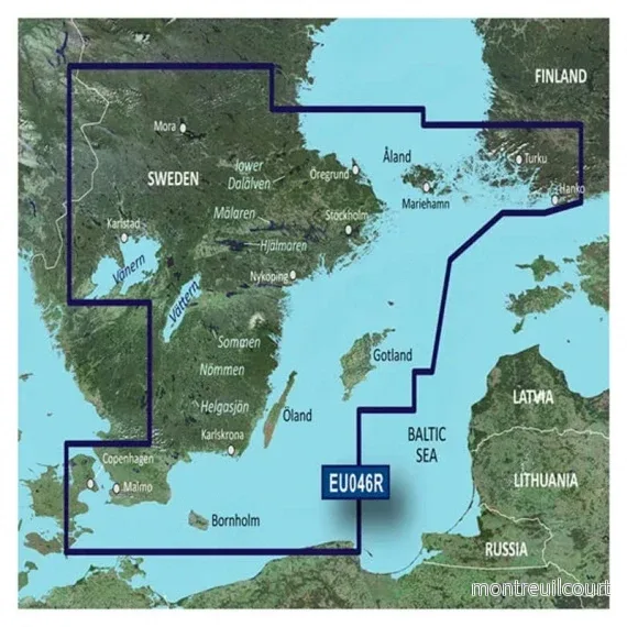Garmin Bluechart G3 046R Sverige Sydost Garmin Bluechart G3 046R Sverige Sydost