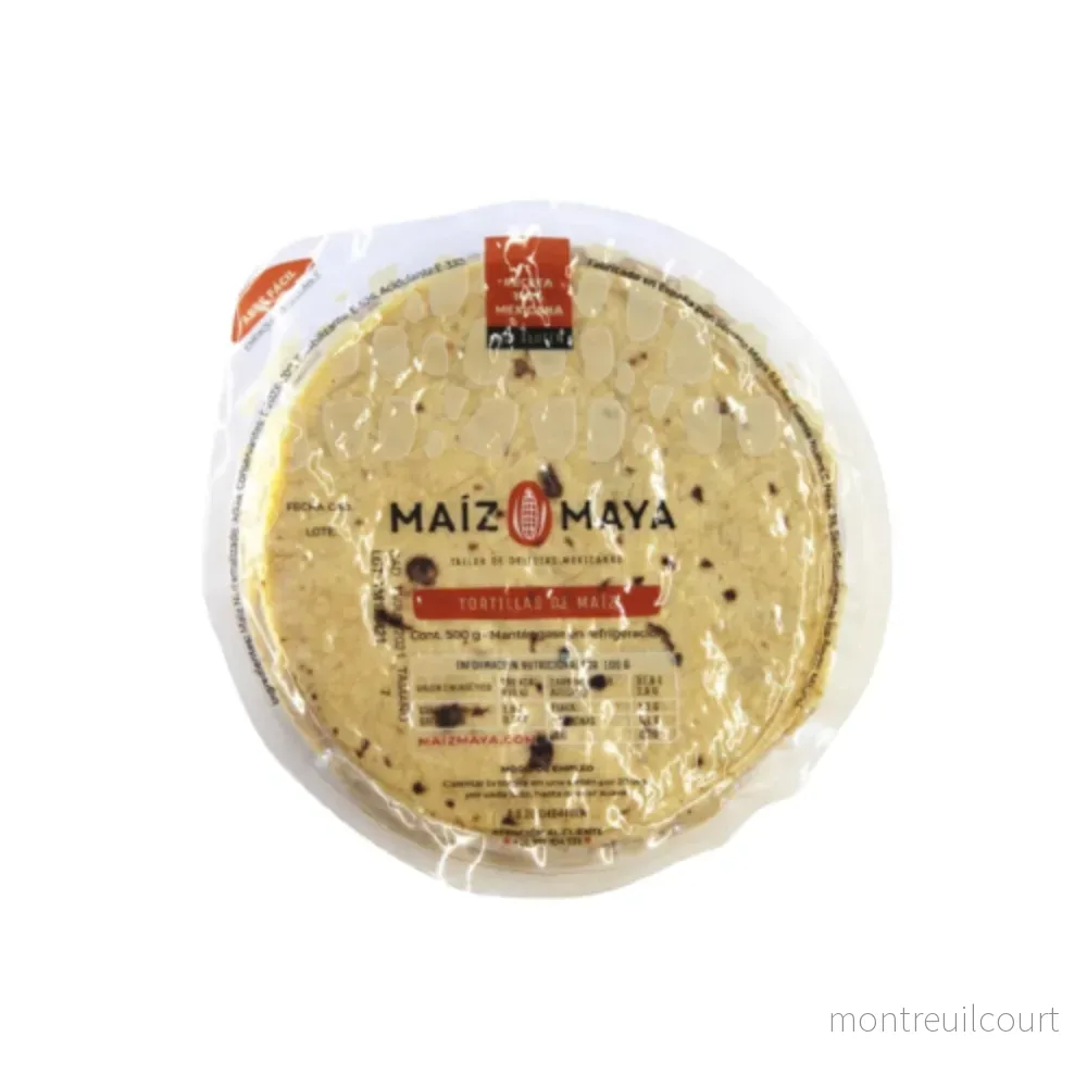 Majstortilla Maiz Maya, 12cm diameter, (låda med 30 påsar à 500 g) Majstortilla Maiz Maya, 12cm diameter, (låda med 30 påsar à 500 g)
