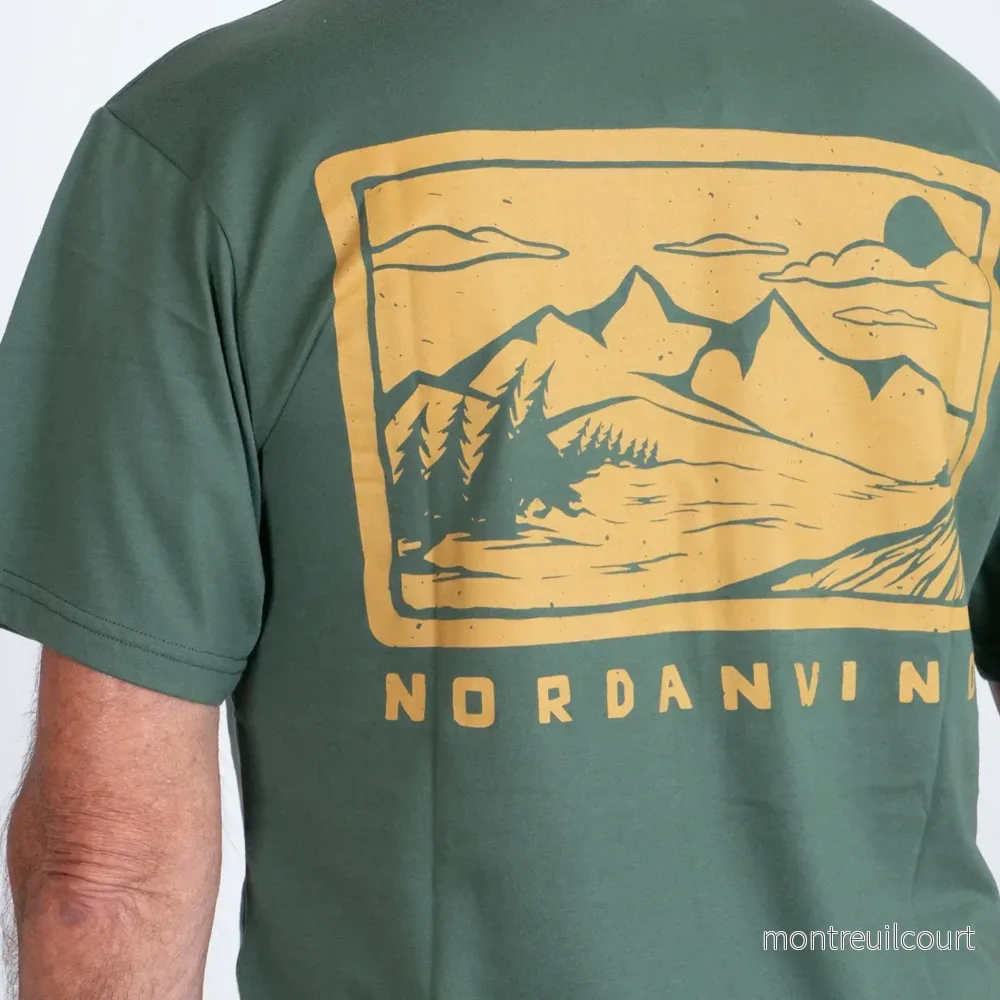 SQRTN Nordanvind T-Shirt - Stone Olive - Bild 2