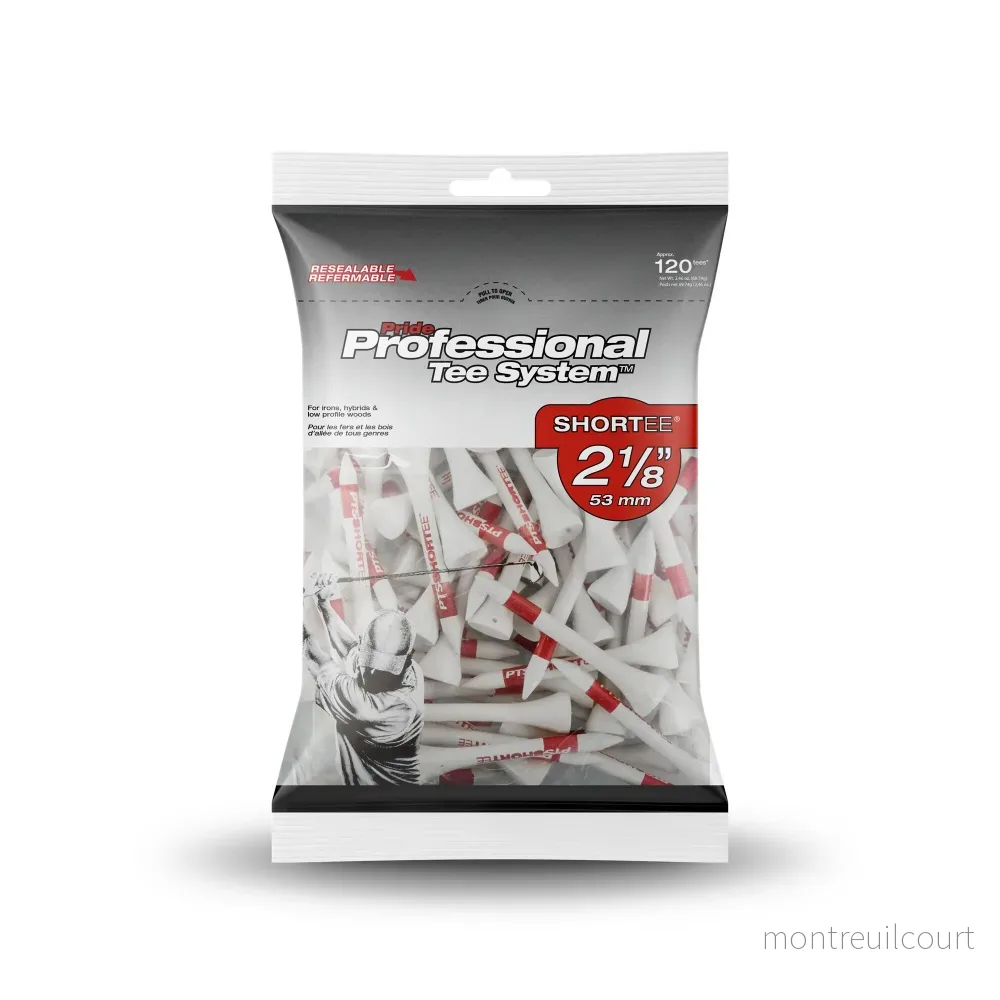 Träpeggar – Pride PTS 53 mm 120-pack Träpeggar – Pride PTS 53 mm 120-pack